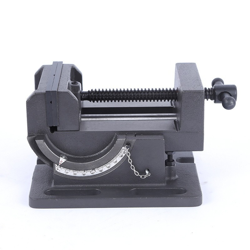 Drill Press Bench - 0-90 Degree Tilting Drill Press Vise