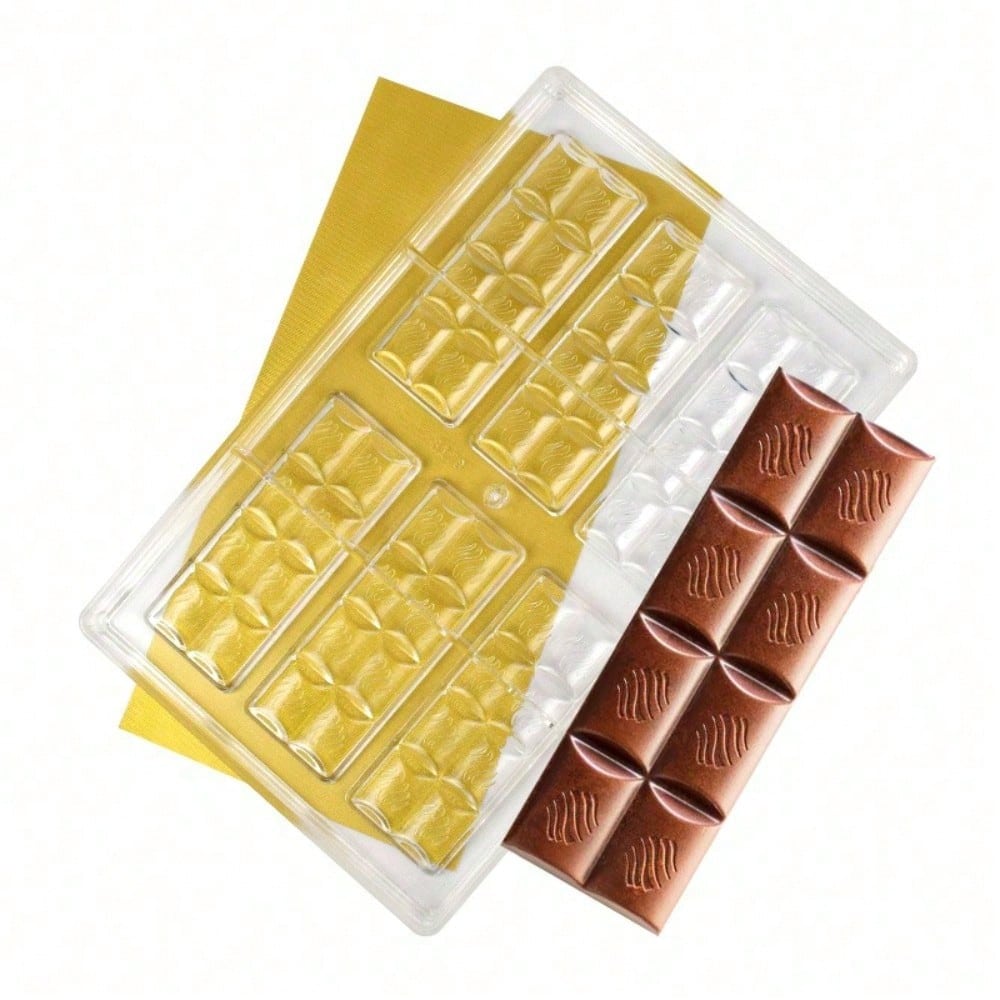 Tools Use In Workshop - Plaid Chocolate Bar Mold, Clear Plastic