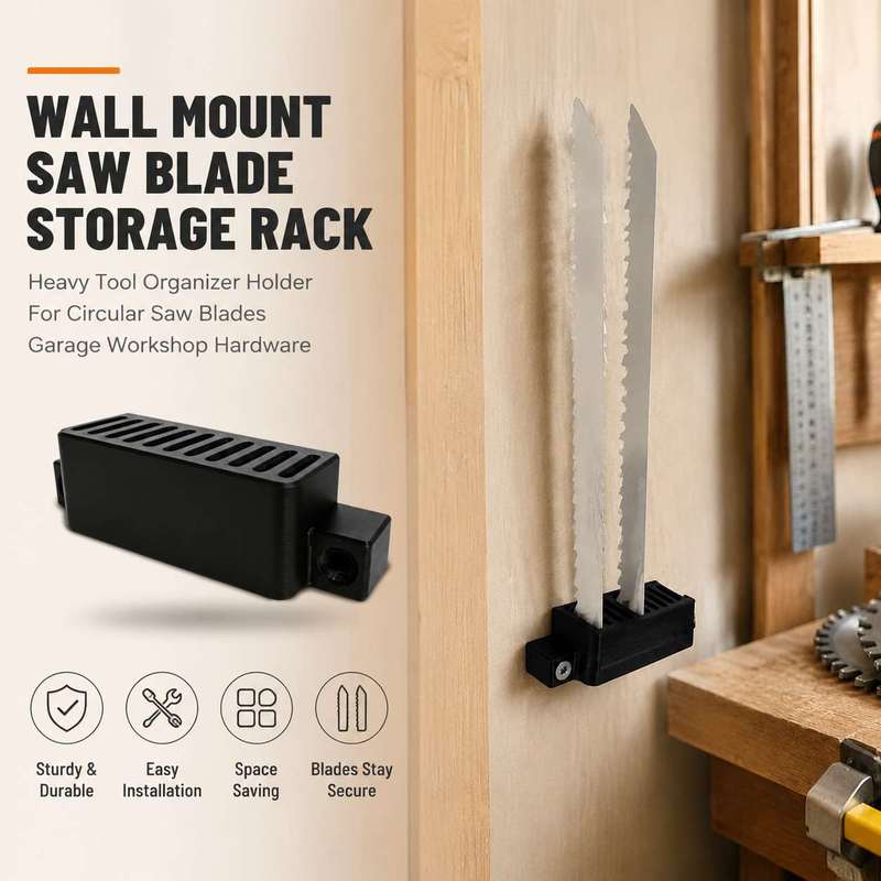 Workshop Tools Hanging - Garage Wall Hanging Saw Blade Holder