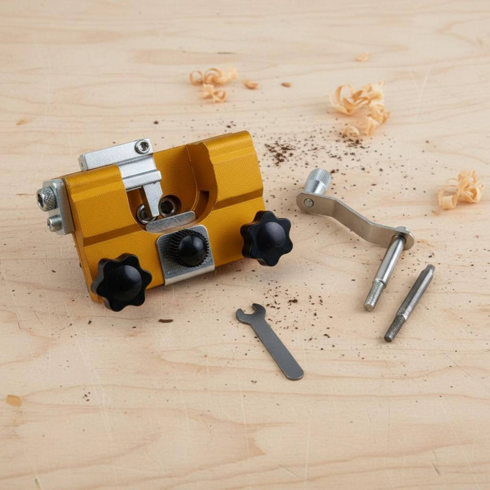 Tools Use In Workshop - Chainsaw Chain Clamp Grinding Tool Easy