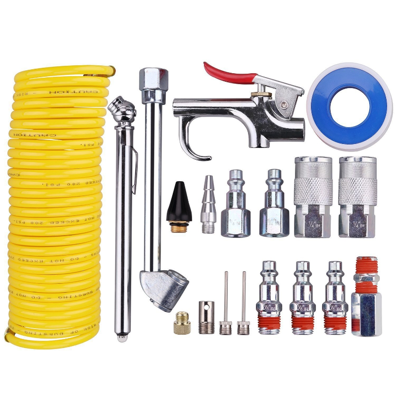 Car Workshop Tools Kit - 20Pcs Pneumatic Tools Kit Air Blow