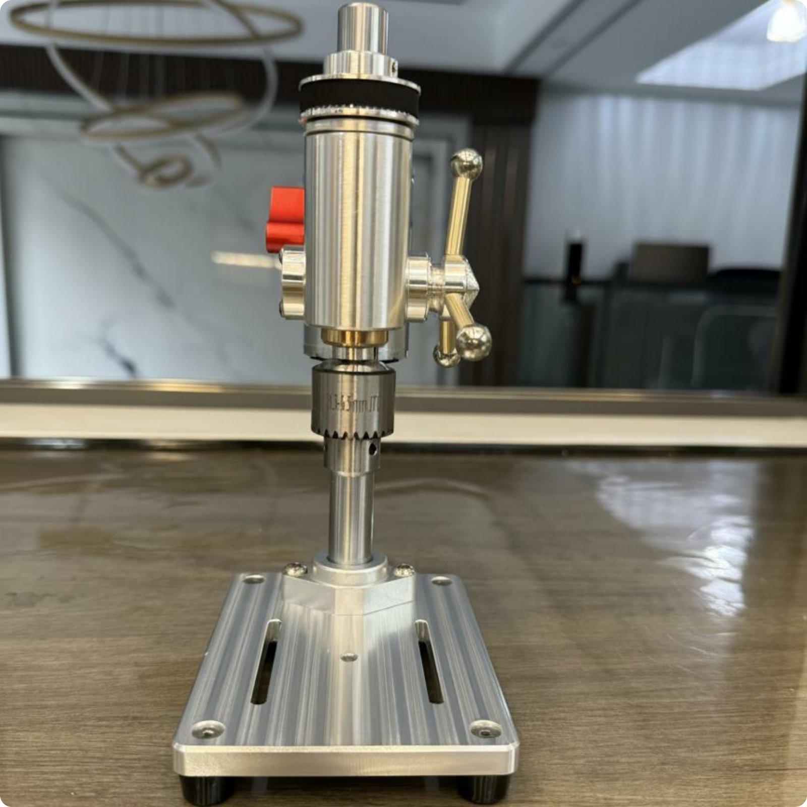 Drill Press Bench - Portable Precision Bench Drill Aluminum Alloy