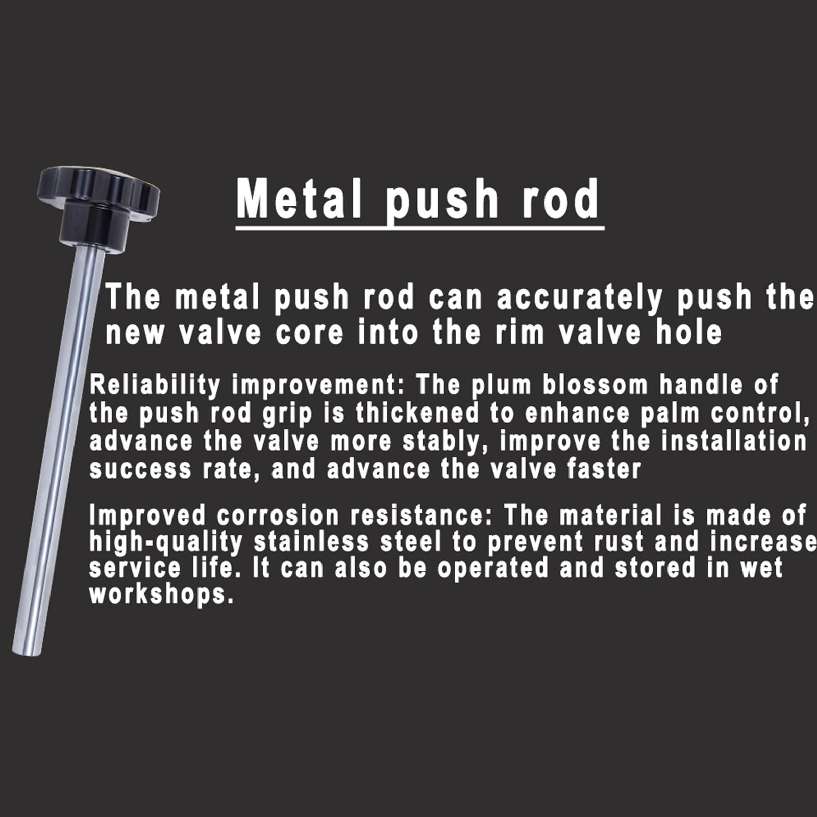 Car Workshop Tools Kit - Valve Stem Replacement Tool Core Remover