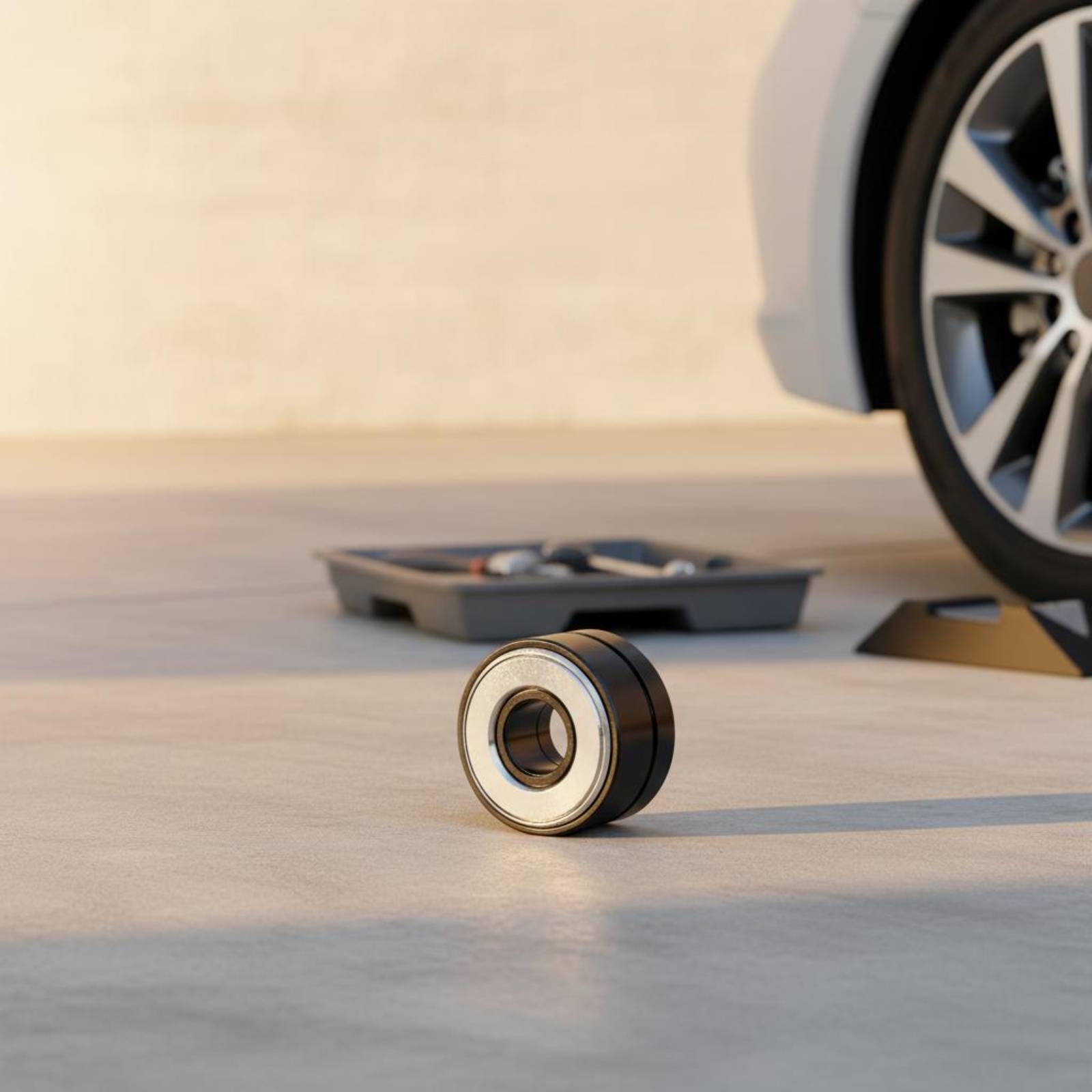 Workshop With Tools - Wheel Stud Installation Tool Fits Most