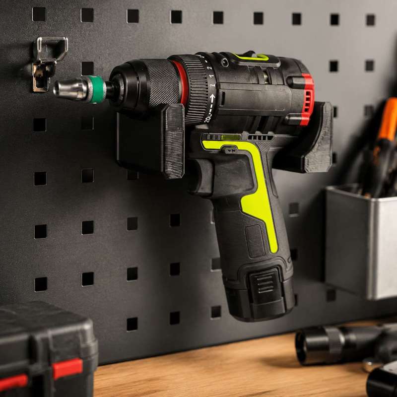 Pegboard Drill Storage Rack Fi - огляд і ціна Workshop Tools.Hanging Board