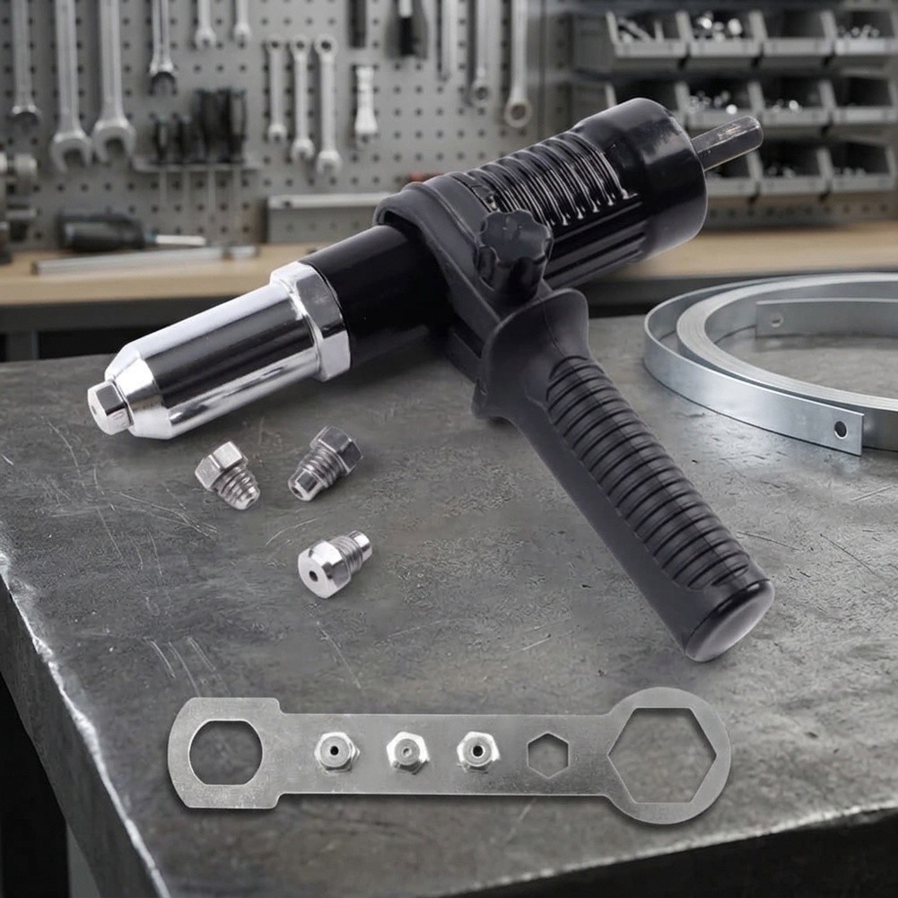 Drill Attachment Rivet Adapter - огляд і ціна Tools Use In Workshop
