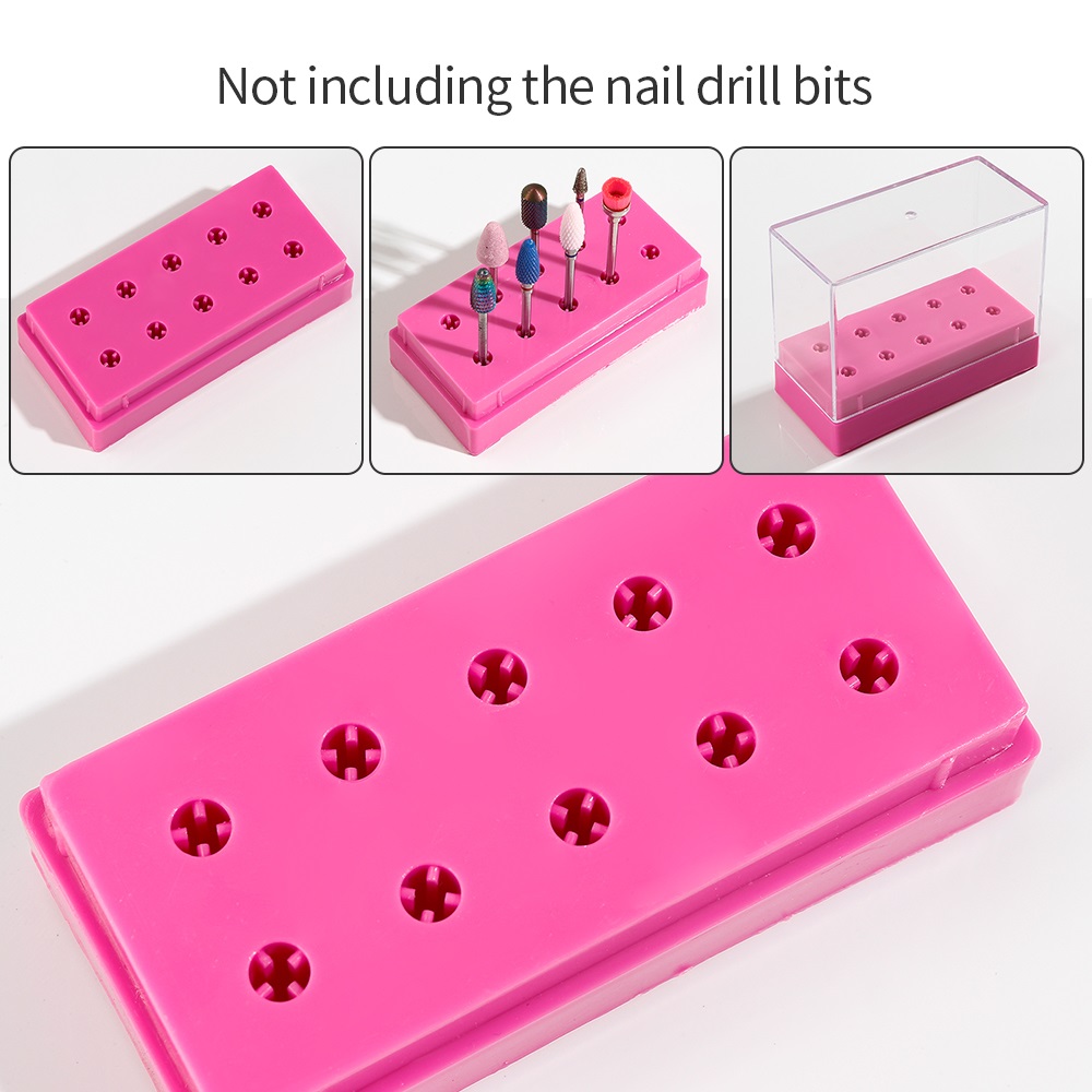 7 /10 Holes Nail Art Bit Stora - огляд і ціна Tool Chest Cabinet