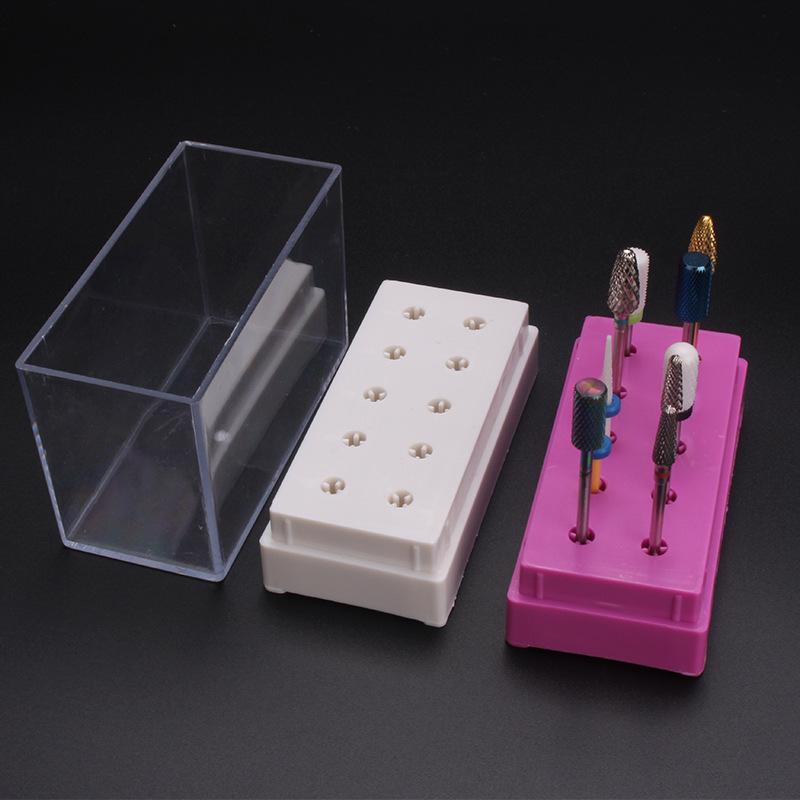 7 /10 Holes Nail Art Bit Stora - огляд і ціна Tool Chest Cabinet