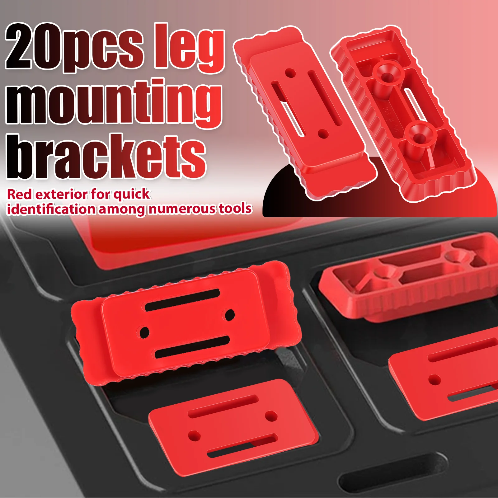 20pcs Mounting Feet for Milwau - огляд і ціна Workshop Tools Box