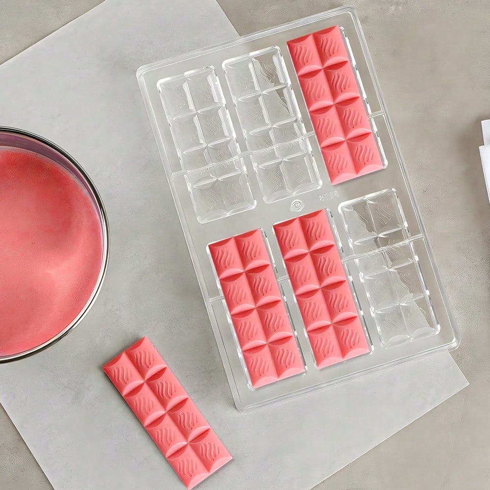 Plaid Chocolate Bar Mold, Clea - огляд і ціна Tools Use In Workshop