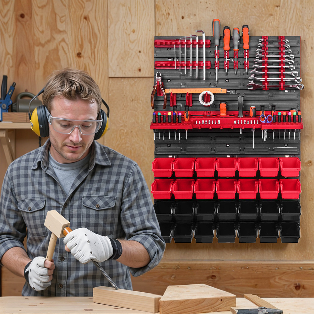 Tools Wall Storage Shelf Wall  - огляд і ціна Workshop Tools Rack