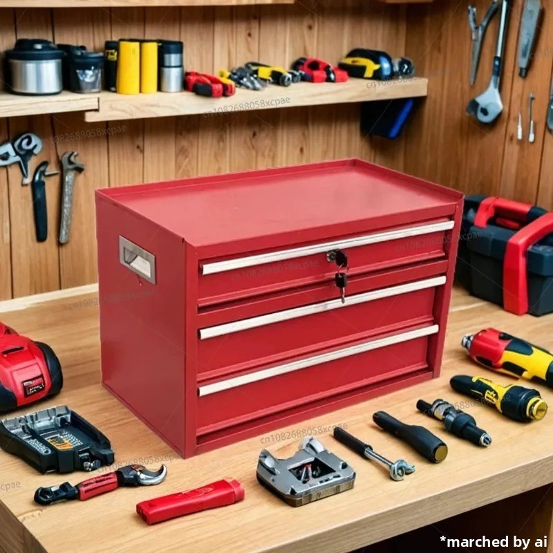 Desktop Toolbox, File Cabinet, - огляд і ціна Workshop With Tools