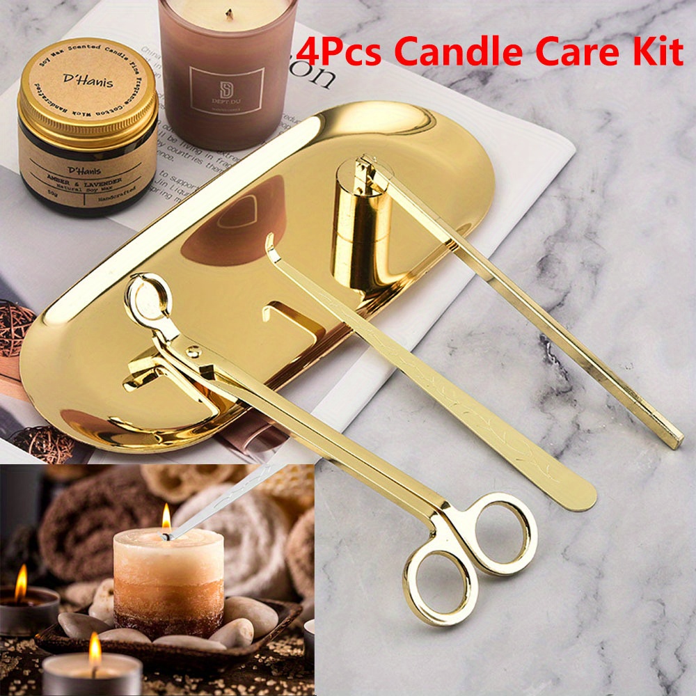 4pcs/set Luxury Candle Care Ki - огляд і ціна Workshop Tools Diy