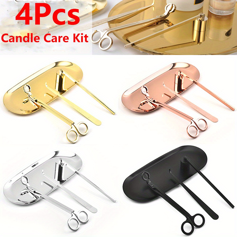 4pcs/set Luxury Candle Care Ki - огляд і ціна Workshop Tools Diy