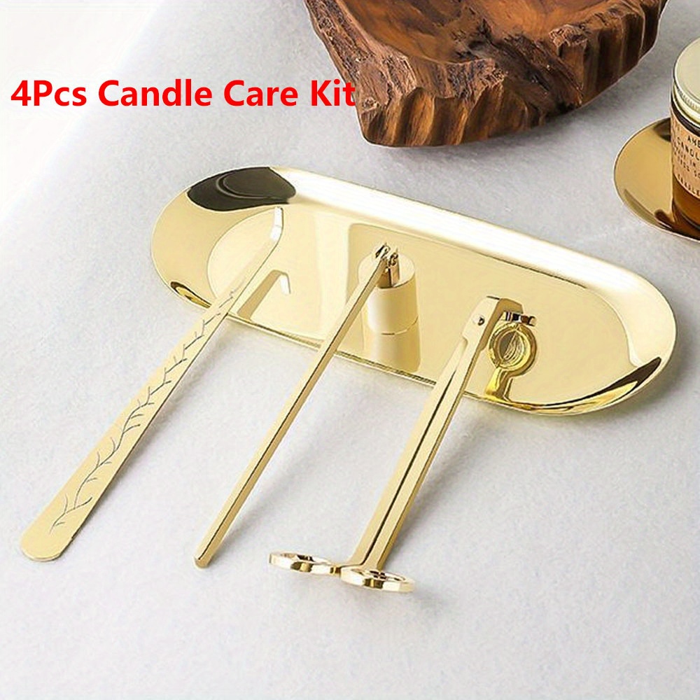 4pcs/set Luxury Candle Care Ki - огляд і ціна Workshop Tools Diy