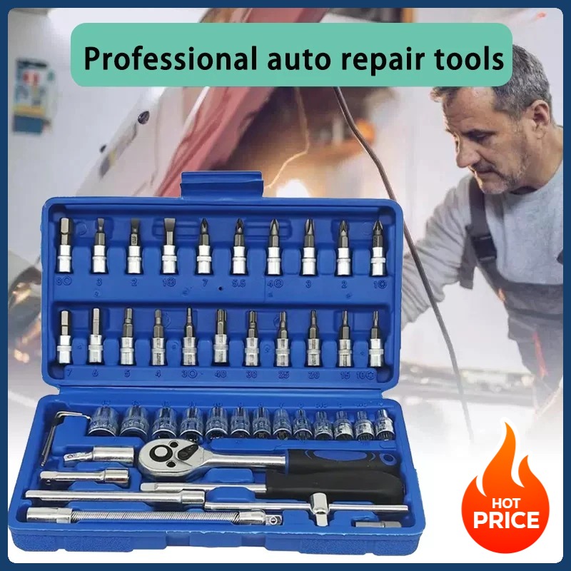 46-in-1 Heavy Duty Automotive  - огляд і ціна Car Workshop Tools Kit