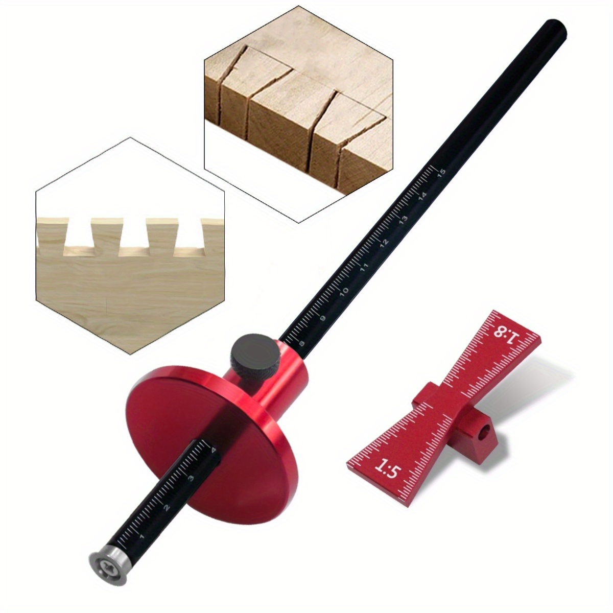 Bearing Wheel Cutter for Soft  - огляд і ціна Dovetail Marking Guide