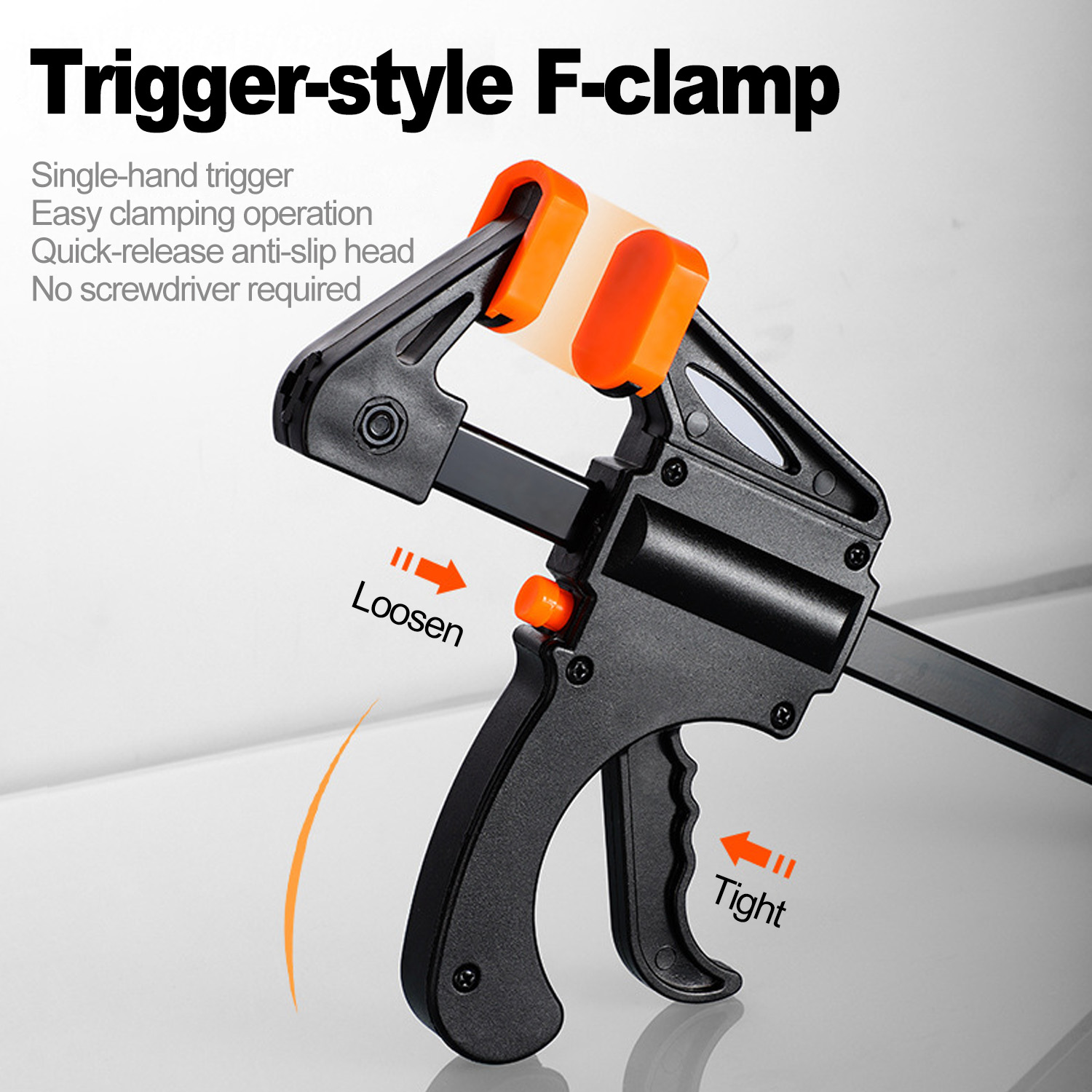 4/6/8/10 Inch F-Style Woodwork - огляд і ціна Clamp Set F Style