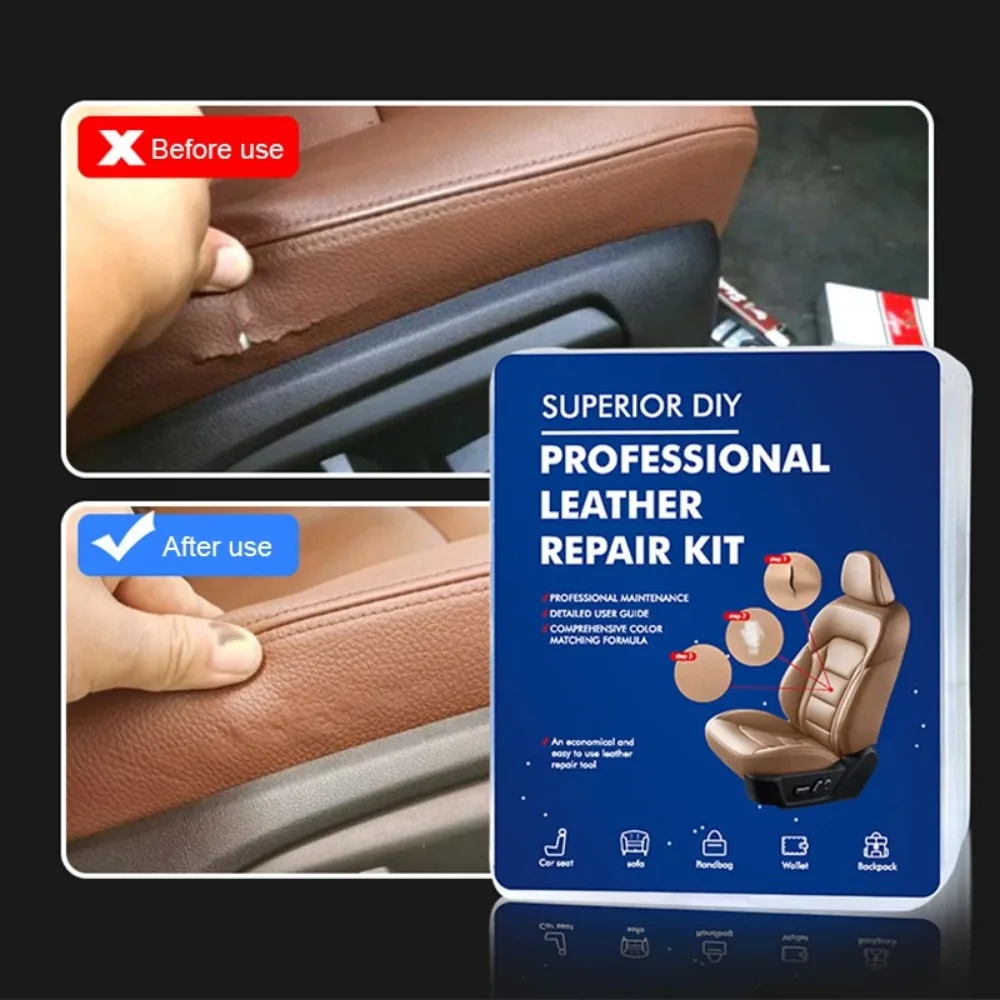 Car Leather Repair Tool Kit 7  - огляд і ціна Workshop Tools Diy