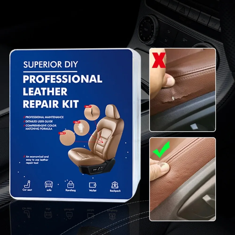 Car Leather Repair Tool Kit 7  - огляд і ціна Workshop Tools Diy