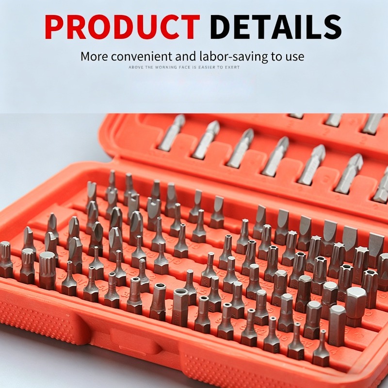 100PCS Screwdriver Bit Set, Ho - огляд і ціна Tools Use In Workshop
