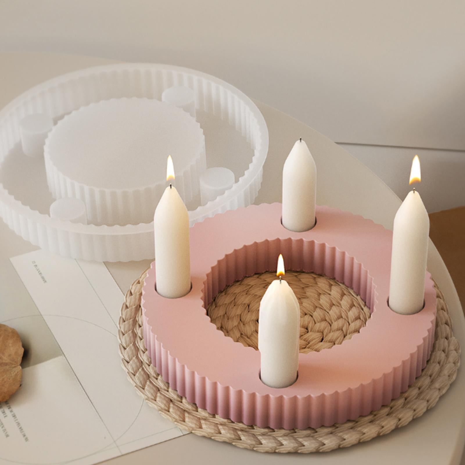 Silicone Candle Holder Mold 4  - огляд і ціна Workshop Tools Table