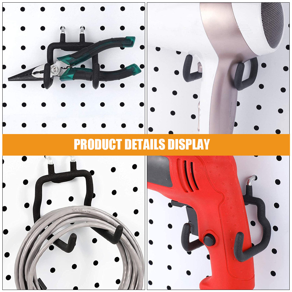 4Pcs Heavy-Duty Steel Rubber P - огляд і ціна Workshop Tools Hanging
