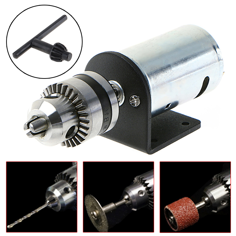 12-24V Hand Drill 555/775 DIY  - огляд і ціна Drill Press Bench